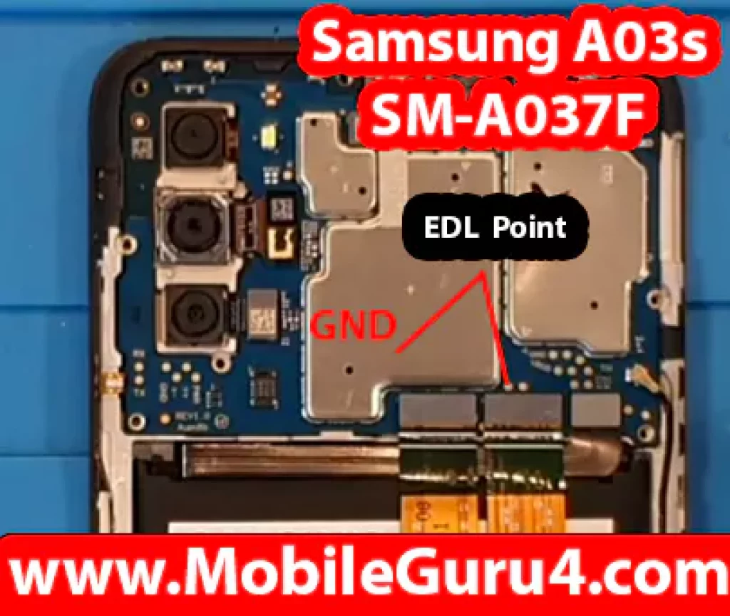 Samsung A03s SM A037F EDL Point
