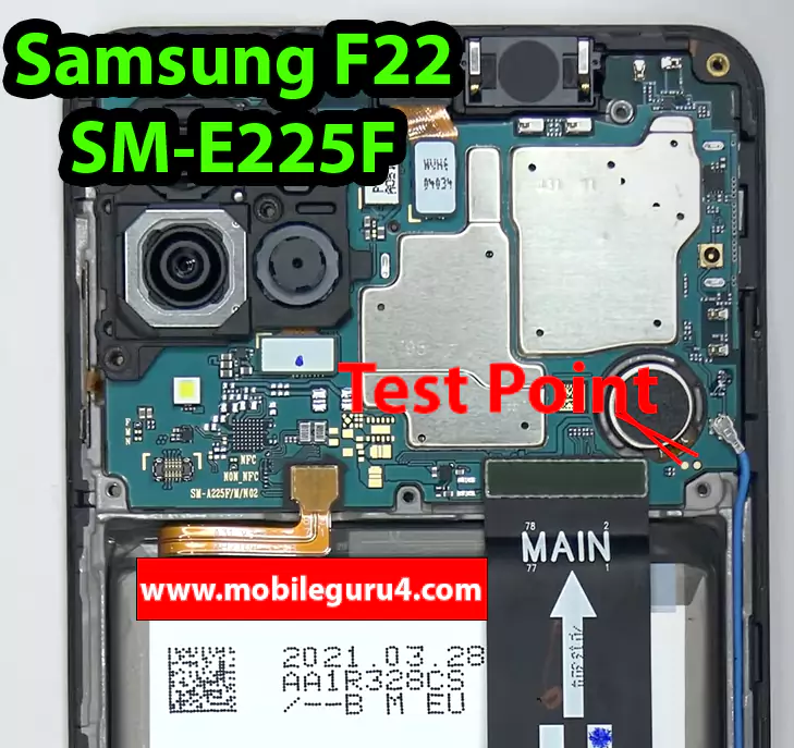 Samsung F22 EDL Point Test Point