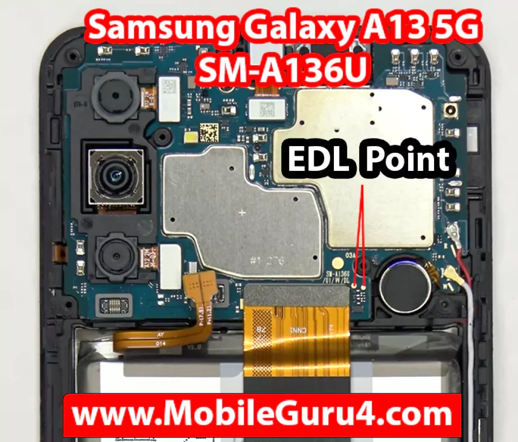 Samsung Galaxy A13 5G SM A136U EDL Point