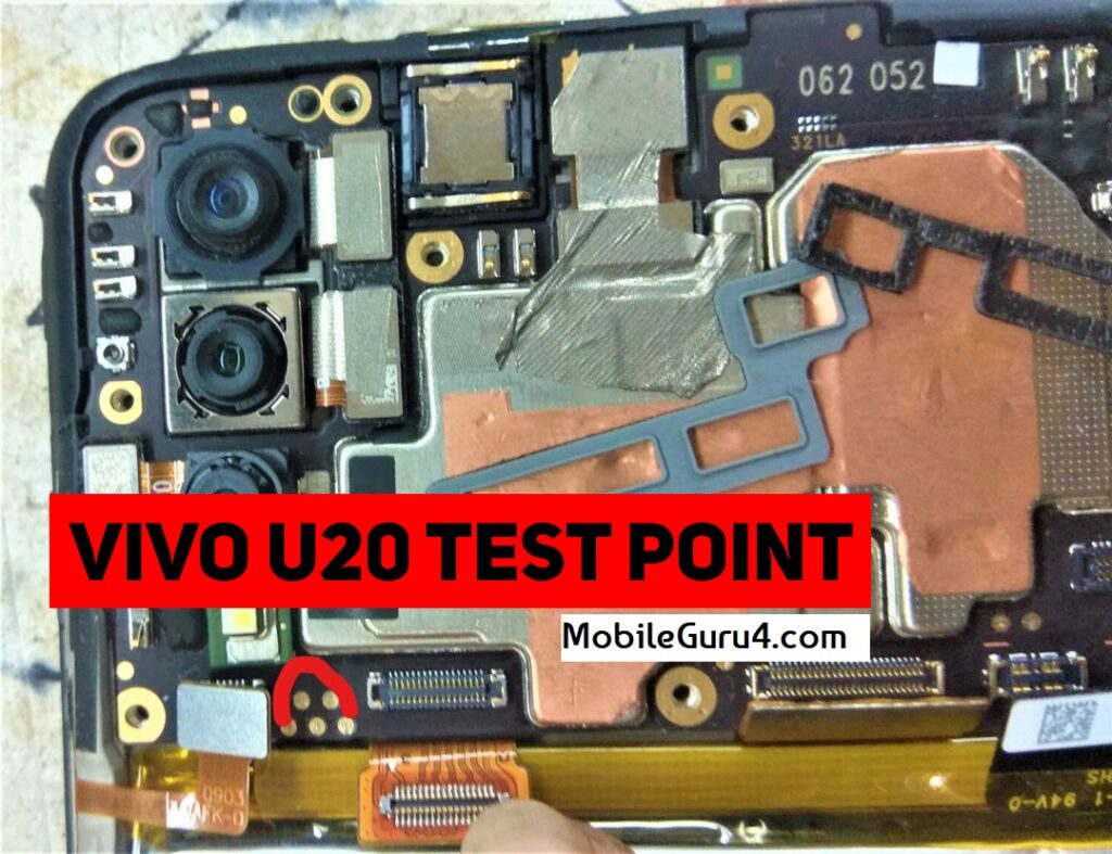 Vivo U20 test point