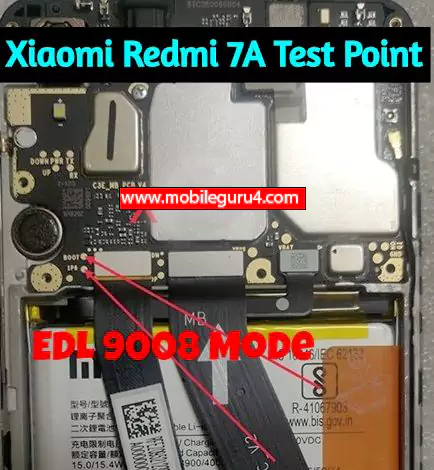 redmi 7a edl point