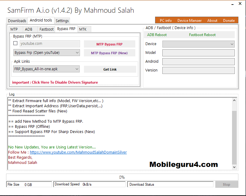 samfirm tool
