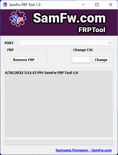 Samfw FRP Tool