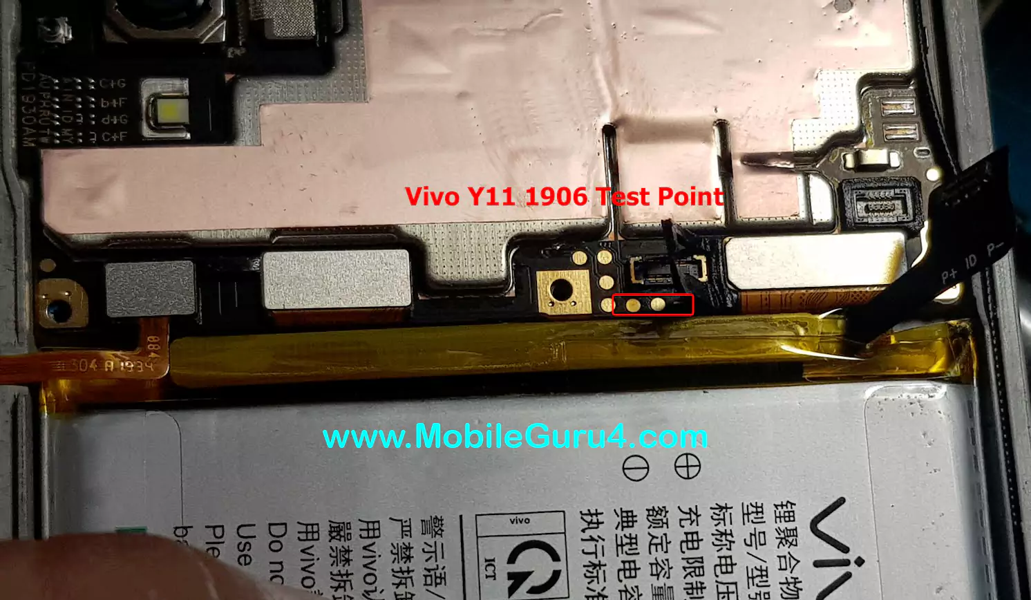 Vivo Y11 EDL Point